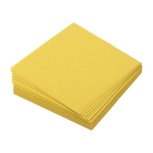 QUARKZMAN 100 Blatt Origami Papier, 5cm x 5cm Doppelseitiges Quadratisches Faltpapier, 70 g/m², Kleine Origami-Papierquadrate für Kunsthandwerk Projekt Geschenk Dekoration, Zitronengelb QUARKZMAN 100 Blatt Origami Papier, 5cm x 5cm Doppelseitiges Quadratisches Faltpapier, 70 g/m², Kleine Origami-Papierquadrate für Kunsthandwerk Projekt Geschenk Dekoration, Zitronengelb von QUARKZMAN
