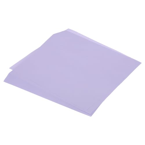 QUARKZMAN 100 Blatt Origami-Papier beidseitig hellviolett 25 x 25 cm 70 g/m² quadratisches Faltblatt für Kunsthandwerk, Anfänger, Geschenkdekoration von QUARKZMAN