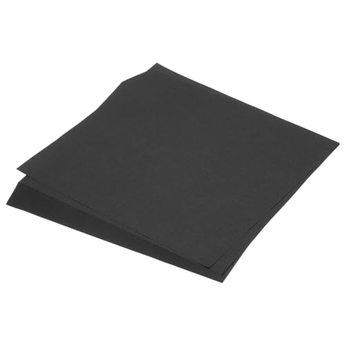 QUARKZMAN 100 Blatt Origami-Papier beidseitig schwarz 25 x 25cm 70gsm quadratisches Faltblatt für Kunsthandwerk, Anfänger, Geschenkdekorationen QUARKZMAN 100 Blatt Origami-Papier beidseitig schwarz 25 x 25cm 70gsm quadratisches Faltblatt für Kunsthandwerk, Anfänger, Geschenkdekorationen von QUARKZMAN