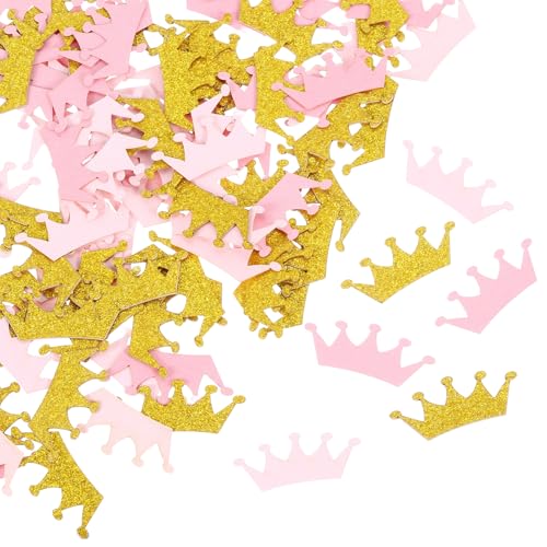 QUARKZMAN 100 Stück Konfetti Glitzer Konfetti Tischkonfetti Dekoration für Party Hochzeit Festival Dekorationen, 3,5x1,5cm, Gold, Hellrosa, Rosa QUARKZMAN 100 Stück Konfetti Glitzer Konfetti Tischkonfetti Dekoration für Party Hochzeit Festival Dekorationen, 3,5x1,5cm, Gold, Hellrosa, Rosa von QUARKZMAN
