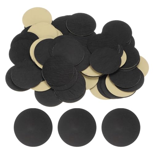 QUARKZMAN 100 Stück Selbstklebende Filzkreise, 55mm 2" Round Adhesive Felt Circles aus Mini-Filzgleiter-Dekoration für Diy-Näharbeiten und Handwerksprojekte, Schwarz QUARKZMAN 100 Stück Selbstklebende Filzkreise, 55mm 2" Round Adhesive Felt Circles aus Mini-Filzgleiter-Dekoration für Diy-Näharbeiten und Handwerksprojekte, Schwarz von QUARKZMAN