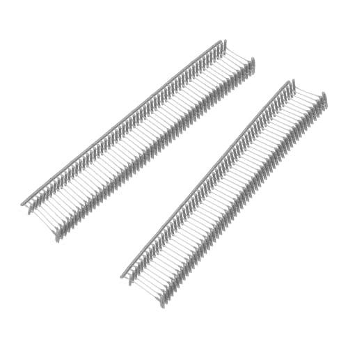 QUARKZMAN 1000 Stück Etikettierpistole Heftfäden Sicherheitsfäden, 12mm Standard für Etikettierpistolen, für Kleidung Etikettierung und Textil Karton Tag (Grau) von QUARKZMAN