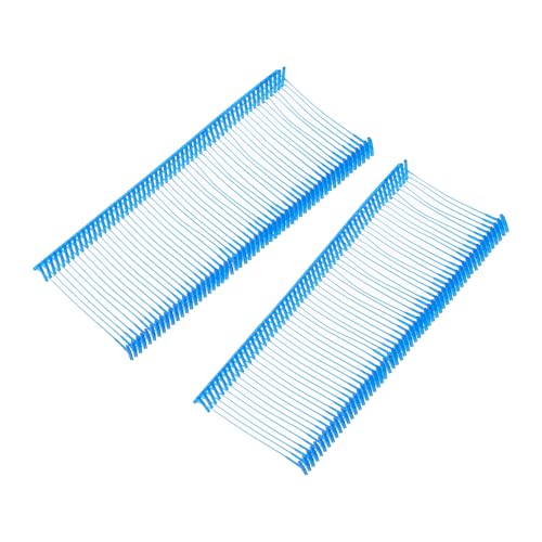 QUARKZMAN 1000 Stück Etikettierpistole Heftfäden Sicherheitsfäden, 35mm Standard für Etikettierpistolen, für Kleidung Etikettierung und Textil Karton Tag (Blau) von QUARKZMAN