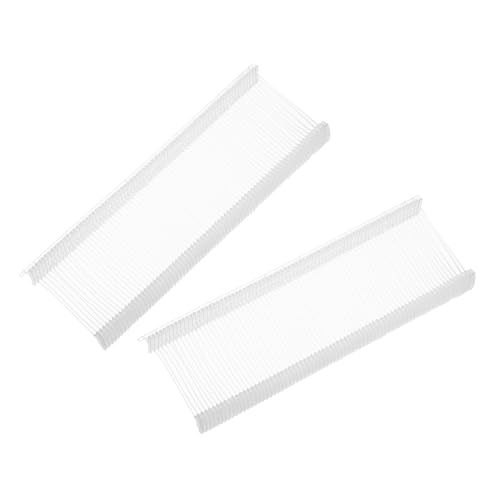 QUARKZMAN 1000 Stück Heftfäden Standard für Etikettierpistole, 25mm Tags for Tagging aus Kunststoff für Kleidung Etikettierung und Textil Karton Tag, Transparent QUARKZMAN 1000 Stück Heftfäden Standard für Etikettierpistole, 25mm Tags for Tagging aus Kunststoff für Kleidung Etikettierung und Textil Karton Tag, Transparent von QUARKZMAN