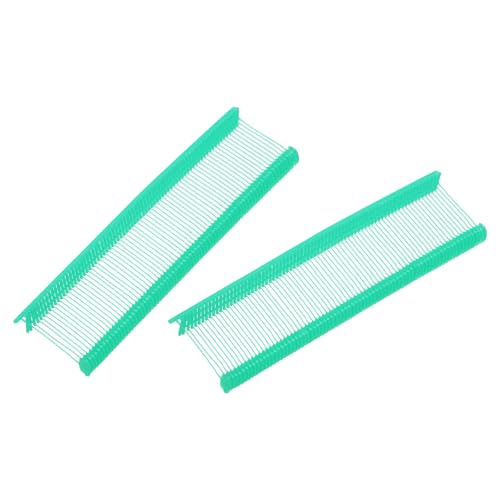 QUARKZMAN 1000 Stück Heftfäden für Etikettierpistole Standard, 20mm Tag Pins aus Kunststoff für Karton Etiketten mit Loch, Etikettierung von Kleidung und Textil, Hellgrün von QUARKZMAN