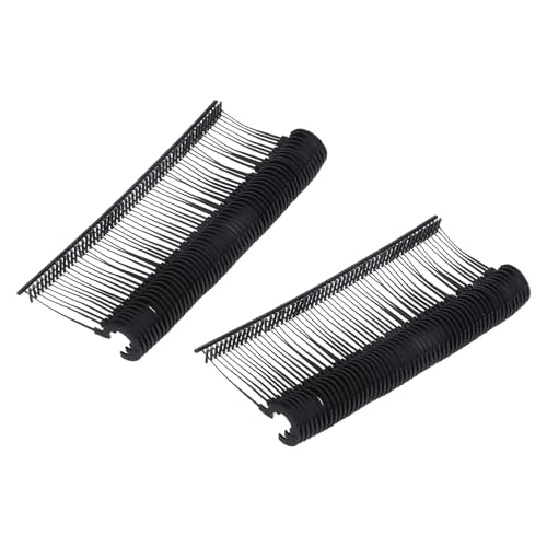QUARKZMAN 1000 Stück Heftfäden für Etikettierpistole Standard, 25mm Tag Pins aus Kunststoff für Karton Etiketten mit Loch, Etikettierung von Kleidung und Textil, Schwarz von QUARKZMAN