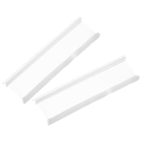 QUARKZMAN 1000 Stück Standard-Tagging-Barb-Fastener, 0,8 Zoll Klarer Tagging-Fastener Tagging-Nachfüllung Kunststoff-Kleidung für Kleidung Feine Stichpreis-Nachfüllungen Tag-Label von QUARKZMAN
