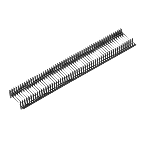 QUARKZMAN 1000 Stück Standard-Tagging-Befesti10mm Tagging-Barbs Pins PP-Tag für Preisauszeichnungspistole, Kleidungsetikettenpistolenanlagen für Kleidungstaschenstoff, Schwarz von QUARKZMAN