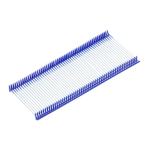 QUARKZMAN 1000 Stück Standard-Tagging-Gun-Befestigungen 35mm Tagging-Barbs Pins PP-Kunststoff-Tag für Preisauszeichnungspistole, für Kleidungsstücktasche Stoff, Blau von QUARKZMAN