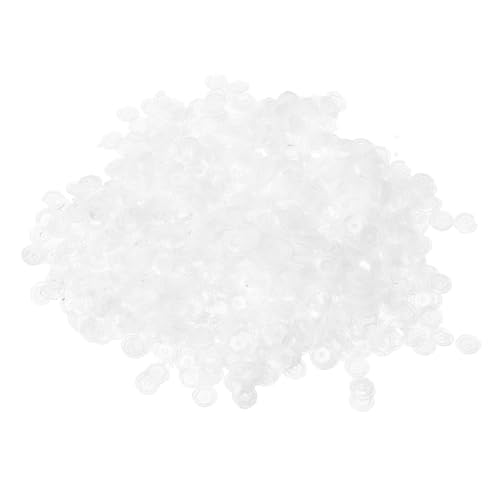 QUARKZMAN 10000 Stück lose Pailletten 6MM Bulk Cup Pailletten Stickerei Pailletten Runde Pailetten mit Löchern für Schmuckherstellung Handwerk Nähen Make-up Nagel, Transparent QUARKZMAN 10000 Stück lose Pailletten 6MM Bulk Cup Pailletten Stickerei Pailletten Runde Pailetten mit Löchern für Schmuckherstellung Handwerk Nähen Make-up Nagel, Transparent von QUARKZMAN