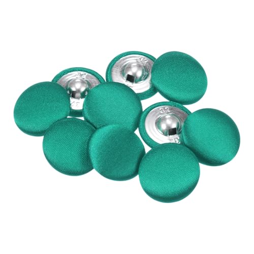 QUARKZMAN 10 Stück Grün Knöpfe mit Stoffüberzug 20 mm Satinstoff Bezogen Nähknöpfe Runde Bastelknöpfe Metallschaft Ösenknöpfe Vintage für Mantel Kleidung Jacke Blazer Anzüge DIY QUARKZMAN 10 Stück Grün Knöpfe mit Stoffüberzug 20 mm Satinstoff Bezogen Nähknöpfe Runde Bastelknöpfe Metallschaft Ösenknöpfe Vintage für Mantel Kleidung Jacke Blazer Anzüge DIY von QUARKZMAN