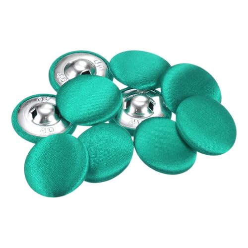 QUARKZMAN 10 Stück Grün Knöpfe mit Stoffüberzug 25 mm Satinstoff Bezogen Nähknöpfe Runde Bastelknöpfe Metallschaft Ösenknöpfe Vintage für Mantel Kleidung Jacke Blazer Anzüge DIY QUARKZMAN 10 Stück Grün Knöpfe mit Stoffüberzug 25 mm Satinstoff Bezogen Nähknöpfe Runde Bastelknöpfe Metallschaft Ösenknöpfe Vintage für Mantel Kleidung Jacke Blazer Anzüge DIY von QUARKZMAN