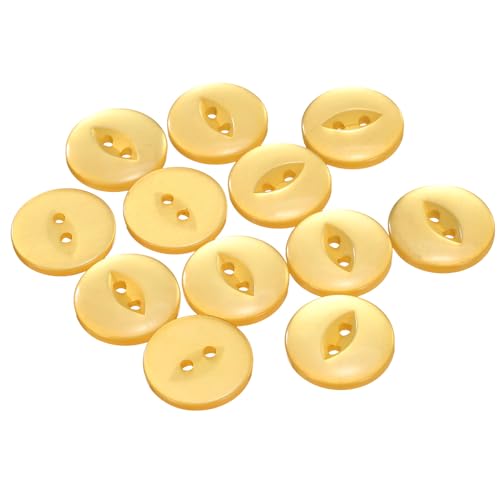 QUARKZMAN 12 Stück Knöpfe 20mm Harz Buttons zum Annähen 2 Löcher Runde Bastelknöpfe für Bekleidung Bettwäsche Hosen Hemd Blusen Kleider Rock Handwerk Selber Machen, Orange QUARKZMAN 12 Stück Knöpfe 20mm Harz Buttons zum Annähen 2 Löcher Runde Bastelknöpfe für Bekleidung Bettwäsche Hosen Hemd Blusen Kleider Rock Handwerk Selber Machen, Orange von QUARKZMAN