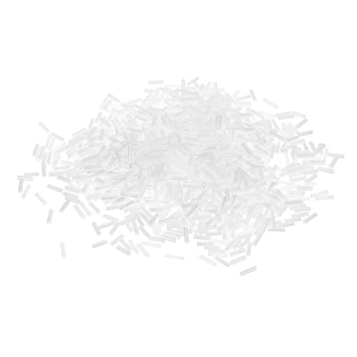 QUARKZMAN 1200 Stück Röhrenperlen, 6,8x1,8mm Rocailles Perlen Weiße Glasperlen zum Auffädeln mit Glasfutter Perlenset für Armbänder Schmuckherstellung DIY Halsketten Handwerk QUARKZMAN 1200 Stück Röhrenperlen, 6,8x1,8mm Rocailles Perlen Weiße Glasperlen zum Auffädeln mit Glasfutter Perlenset für Armbänder Schmuckherstellung DIY Halsketten Handwerk von QUARKZMAN