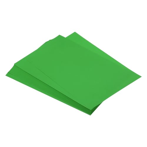 QUARKZMAN 125 Blatt A4 farbiges Druck-Kopierpapier, Origami-Papier, Druckerpapier, 80 g/m², zum Drucken, Kopieren von Dokumenten, Kunsthandwerk, Grün von QUARKZMAN