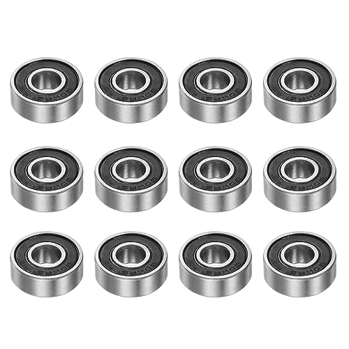 QUARKZMAN 12Stk 606-2RS Tief Rillenkugel Lager 6mm Bohrung 17mm AD 6mm Dick Hohe Karbonstahl Doppelsiegel Z2 für Motoren QUARKZMAN 12Stk 606-2RS Tief Rillenkugel Lager 6mm Bohrung 17mm AD 6mm Dick Hohe Karbonstahl Doppelsiegel Z2 für Motoren von QUARKZMAN