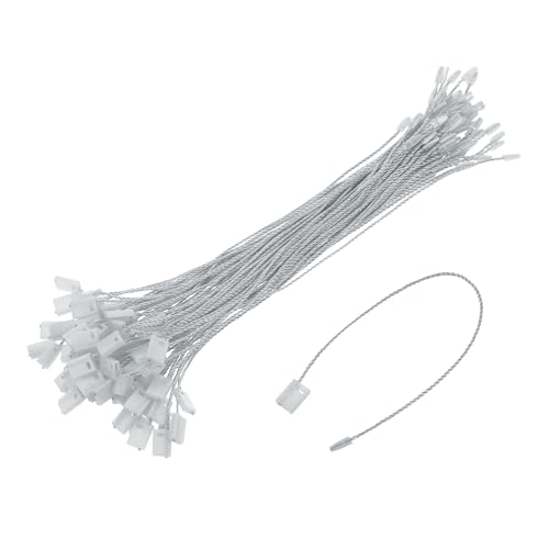 QUARKZMAN 140 Stück Nylon Hang Tag String 6,7 Zoll Snap Lock Pins Loop Preisschildbefestiger Plastiketikettenbinder Etikettenbinder für Kleidung Etikettenbinder mit Schnur Grau QUARKZMAN 140 Stück Nylon Hang Tag String 6,7 Zoll Snap Lock Pins Loop Preisschildbefestiger Plastiketikettenbinder Etikettenbinder für Kleidung Etikettenbinder mit Schnur Grau von QUARKZMAN