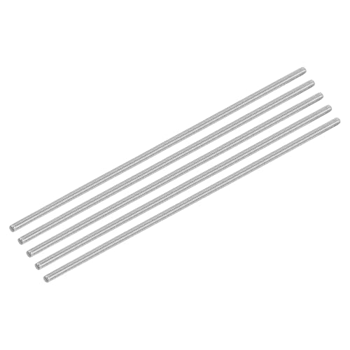 QUARKZMAN 15 Stück Gewindestange M5 x 250mm Vollgewinde Stange 304 Edelstahl Rechtsgewinde Stäbe für Ankerbolzen, Klemmen, Haken und U-Bolzen, 0,8 Gewindesteigung QUARKZMAN 15 Stück Gewindestange M5 x 250mm Vollgewinde Stange 304 Edelstahl Rechtsgewinde Stäbe für Ankerbolzen, Klemmen, Haken und U-Bolzen, 0,8 Gewindesteigung von QUARKZMAN