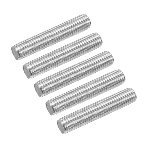QUARKZMAN 15 Stück Gewindestange M6 x 30mm Vollgewinde Stange 304 Edelstahl Rechtsgewinde Stäbe für Ankerbolzen, Klemmen, Haken und U-Bolzen, 1 Gewindesteigung von QUARKZMAN