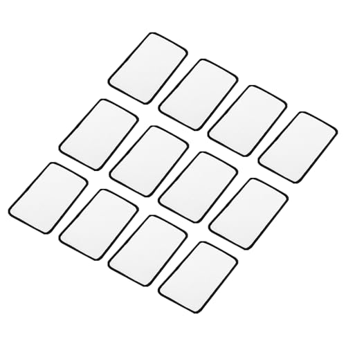 QUARKZMAN 15 Stück Sublimations Patch Leer, 10x6cm/3,94x2,36 Zoll Rechteck Stoff Bügel Leer Übertragungsreparatur Patch für DIY Handwerk Mützen Kleidung, Weiß mit schwarzem Rand QUARKZMAN 15 Stück Sublimations Patch Leer, 10x6cm/3,94x2,36 Zoll Rechteck Stoff Bügel Leer Übertragungsreparatur Patch für DIY Handwerk Mützen Kleidung, Weiß mit schwarzem Rand von QUARKZMAN