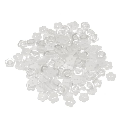 QUARKZMAN 150 Stück Knöpfe 11mm Blumenform Bastelknöpfe Weiß Nähknöpfe Harz 2-Loch Kunststoffknöpfe Blumenknöpfe für Nähen DIY Handwerk Scrapbooking Dekor Kleidung Blusen Hemden QUARKZMAN 150 Stück Knöpfe 11mm Blumenform Bastelknöpfe Weiß Nähknöpfe Harz 2-Loch Kunststoffknöpfe Blumenknöpfe für Nähen DIY Handwerk Scrapbooking Dekor Kleidung Blusen Hemden von QUARKZMAN