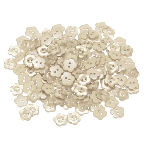 QUARKZMAN 150 Stück Knöpfe 15mm Blumenform Bastelknöpfe Beige Nähknöpfe Harz 2-Loch Kunststoffknöpfe Blumenknöpfe für Nähen DIY Handwerk Scrapbooking Dekor Kleidung Blusen Hemden QUARKZMAN 150 Stück Knöpfe 15mm Blumenform Bastelknöpfe Beige Nähknöpfe Harz 2-Loch Kunststoffknöpfe Blumenknöpfe für Nähen DIY Handwerk Scrapbooking Dekor Kleidung Blusen Hemden von QUARKZMAN