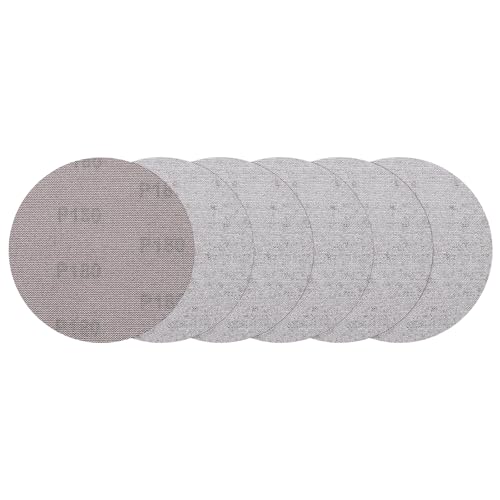 QUARKZMAN 150mm Mesh Schleifscheibe, 50 Stück 180 Körnung Staubfreies Trockenbauschleifpapier Klett-Schleifpads für Trockenbau Spachtelboden QUARKZMAN 150mm Mesh Schleifscheibe, 50 Stück 180 Körnung Staubfreies Trockenbauschleifpapier Klett-Schleifpads für Trockenbau Spachtelboden von QUARKZMAN