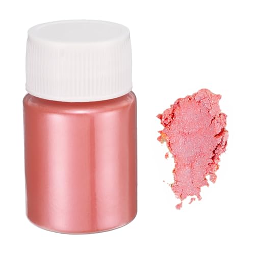 QUARKZMAN 15g/0.5oz Mica Pulver Natürliche Harz Epoxid Pigmentpulver für Gießharz, Autolack, DIY Kunst und Handwerk, Dunkelrot von QUARKZMAN