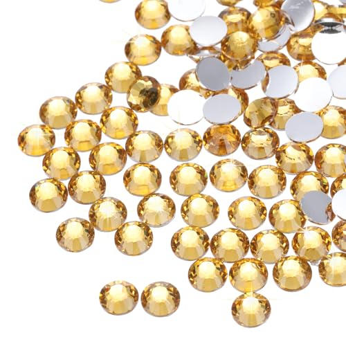 QUARKZMAN 16000 Stück Goldene Harz Flachrücken Rhinestone SS16 4mm Harz Nicht Hotfix Strasssteine für Basteln DIY Design, Becher, Kleidung, Make-up, Nagelkunst QUARKZMAN 16000 Stück Goldene Harz Flachrücken Rhinestone SS16 4mm Harz Nicht Hotfix Strasssteine für Basteln DIY Design, Becher, Kleidung, Make-up, Nagelkunst von QUARKZMAN