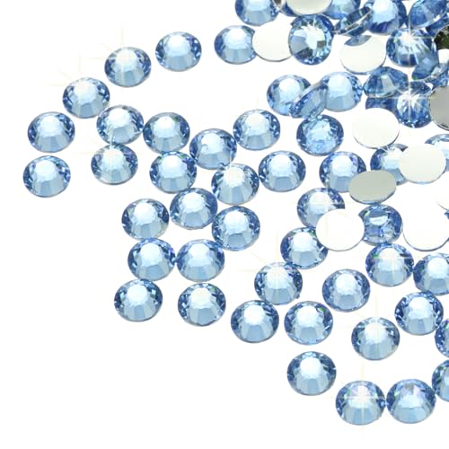 QUARKZMAN 16000 Stück Hellblaue Harz Flachrücken Rhinestone SS16 4mm Harz Nicht Hotfix Strasssteine für Basteln DIY Design, Becher, Kleidung, Make-up, Nagelkunst QUARKZMAN 16000 Stück Hellblaue Harz Flachrücken Rhinestone SS16 4mm Harz Nicht Hotfix Strasssteine für Basteln DIY Design, Becher, Kleidung, Make-up, Nagelkunst von QUARKZMAN