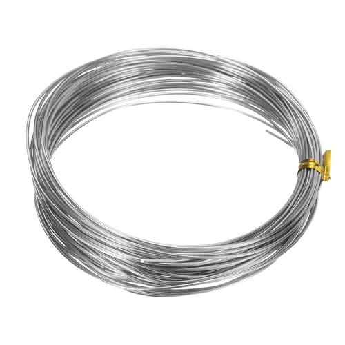 QUARKZMAN 18 Gauge 1.0mm Edelstahl Draht 10m/33 ft Weicher Kunsthandwerk Bildhauer Draht Tarnish Resistant Schmuckdraht für Schmuckherstellung Perlen DIY Bastelbedarf, Silber QUARKZMAN 18 Gauge 1.0mm Edelstahl Draht 10m/33 ft Weicher Kunsthandwerk Bildhauer Draht Tarnish Resistant Schmuckdraht für Schmuckherstellung Perlen DIY Bastelbedarf, Silber von QUARKZMAN
