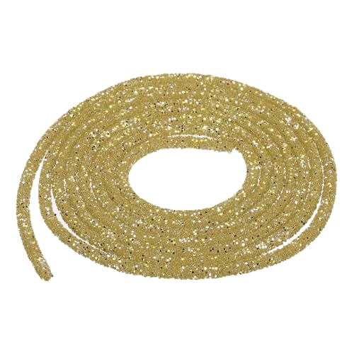 QUARKZMAN 2,5 Yard 7mm 0,28 Zoll 0,28 Zoll Glitzer Pailletten Seil Pailletten Strass Schlauch Kordel für DIY Hochzeitskleider Kostüm Kleidung Schuhe Schmuck Accessoire Gelb QUARKZMAN 2,5 Yard 7mm 0,28 Zoll 0,28 Zoll Glitzer Pailletten Seil Pailletten Strass Schlauch Kordel für DIY Hochzeitskleider Kostüm Kleidung Schuhe Schmuck Accessoire Gelb von QUARKZMAN
