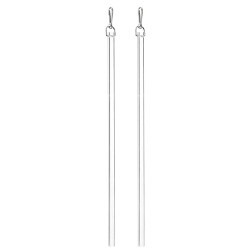 QUARKZMAN 2 Stück 30cm klare Vorhangzugstange, Ersatzteil aus Acryl für Jalousienstab mit Haken, Fensterjalousie-Kippstange als Zubehör für Fensteröffner QUARKZMAN 2 Stück 30cm klare Vorhangzugstange, Ersatzteil aus Acryl für Jalousienstab mit Haken, Fensterjalousie-Kippstange als Zubehör für Fensteröffner von QUARKZMAN
