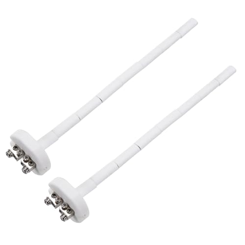 QUARKZMAN 2 Stück 8" K-Typ Keramik Brennofen Sonde Thermoelement Sensor für Muffelofen, Hochtemperatur 0 bis 1100°C 2x200mm QUARKZMAN 2 Stück 8" K-Typ Keramik Brennofen Sonde Thermoelement Sensor für Muffelofen, Hochtemperatur 0 bis 1100°C 2x200mm von QUARKZMAN