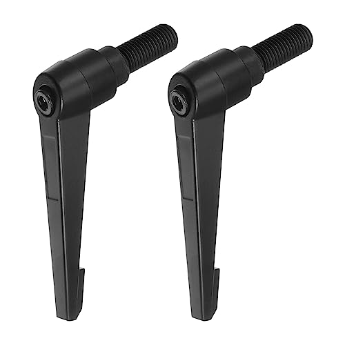 QUARKZMAN 2 Stück Klemmhebel Griff M16 x 40mm Außengewinde Schraube, Aluminiumlegierung Verstellbare Handgriffe Spannhebel für Werkzeugmaschinen Schweißgeräte Druckgeräte, Schwarz QUARKZMAN 2 Stück Klemmhebel Griff M16 x 40mm Außengewinde Schraube, Aluminiumlegierung Verstellbare Handgriffe Spannhebel für Werkzeugmaschinen Schweißgeräte Druckgeräte, Schwarz von QUARKZMAN