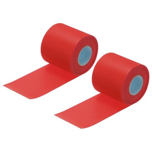 QUARKZMAN 2 Stück Klimaanlagenrohrbänder, Rohrumwicklungsbänder PVC Schutzrohr Klebebänder für Reparaturen DIY Projekte AC Isolierband, 6 cm x 32,8 Fuß Rot QUARKZMAN 2 Stück Klimaanlagenrohrbänder, Rohrumwicklungsbänder PVC Schutzrohr Klebebänder für Reparaturen DIY Projekte AC Isolierband, 6 cm x 32,8 Fuß Rot von QUARKZMAN
