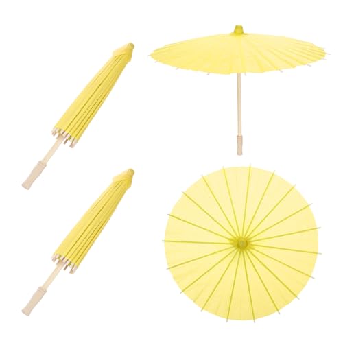 QUARKZMAN 2 Stück Papierregenschirme, 60 cm Papier-Parasol-Schirm DIY-Ölpapiermalerei-Schirme für Fotografie-Requisiten Handwerk Party Hochzeitsdekoration, Gelb QUARKZMAN 2 Stück Papierregenschirme, 60 cm Papier-Parasol-Schirm DIY-Ölpapiermalerei-Schirme für Fotografie-Requisiten Handwerk Party Hochzeitsdekoration, Gelb von QUARKZMAN
