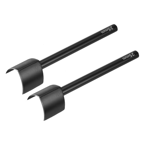 QUARKZMAN 2 Stück V-förmiger Lederstanzer, 25mm, Leder Cutter, Gürtelendenschneider, Karbonstahl V-Form Stanzer Werkzeug von Riemen, Gürtel, Geldbörse und Tasche QUARKZMAN 2 Stück V-förmiger Lederstanzer, 25mm, Leder Cutter, Gürtelendenschneider, Karbonstahl V-Form Stanzer Werkzeug von Riemen, Gürtel, Geldbörse und Tasche von QUARKZMAN