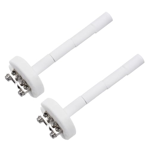 QUARKZMAN 2 Stücke 4" K-Typ Keramik Brennofen Sonde Thermoelement Sensor für Muffelofen, Hochtemperatur 0 bis 1100°C 1,5x100mm von QUARKZMAN