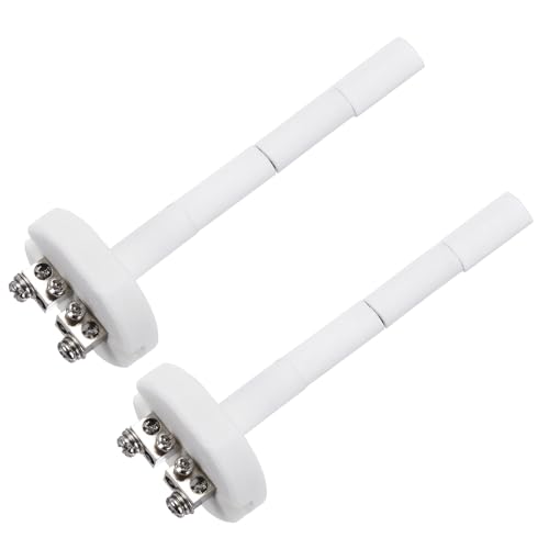 QUARKZMAN 2 Stücke 4" K-Typ Keramik Brennofen Sonde Thermoelement Sensor für Muffelofen, Hochtemperatur 0 bis 1100°C 2x100mm QUARKZMAN 2 Stücke 4" K-Typ Keramik Brennofen Sonde Thermoelement Sensor für Muffelofen, Hochtemperatur 0 bis 1100°C 2x100mm von QUARKZMAN