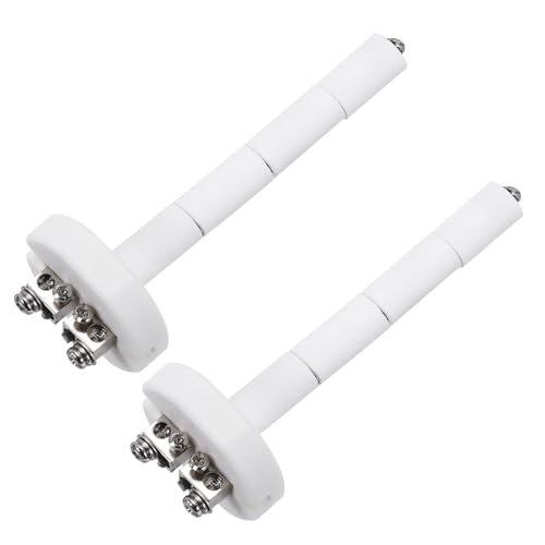 QUARKZMAN 2 Stücke 4" K-Typ Keramik Brennofen Sonde Thermoelement Sensor für Muffelofen, Hochtemperatur 0 bis 1100°C 3x100mm QUARKZMAN 2 Stücke 4" K-Typ Keramik Brennofen Sonde Thermoelement Sensor für Muffelofen, Hochtemperatur 0 bis 1100°C 3x100mm von QUARKZMAN