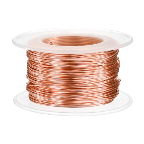 QUARKZMAN 20 Gauge Basteldraht Aluminiumdraht 0,8 mm 30 Meter Flexibler Biegsamer Aludrahter Metall Schmuckdraht Blumendraht für Schmuckherstellung Modellieren Basteln DIY, Roségold QUARKZMAN 20 Gauge Basteldraht Aluminiumdraht 0,8 mm 30 Meter Flexibler Biegsamer Aludrahter Metall Schmuckdraht Blumendraht für Schmuckherstellung Modellieren Basteln DIY, Roségold von QUARKZMAN