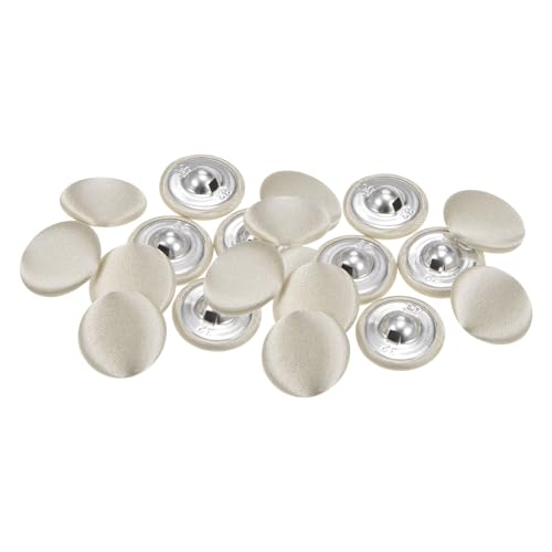 QUARKZMAN 20 Stück Dunkelbeige Knöpfe mit Stoffüberzug 20mm Satinstoff Bezogen Nähknöpfe Runde Bastelknöpfe Metallschaft Ösenknöpfe Vintage für Mantel Kleidung Jacke Blazer Anzüge DIY QUARKZMAN 20 Stück Dunkelbeige Knöpfe mit Stoffüberzug 20mm Satinstoff Bezogen Nähknöpfe Runde Bastelknöpfe Metallschaft Ösenknöpfe Vintage für Mantel Kleidung Jacke Blazer Anzüge DIY von QUARKZMAN