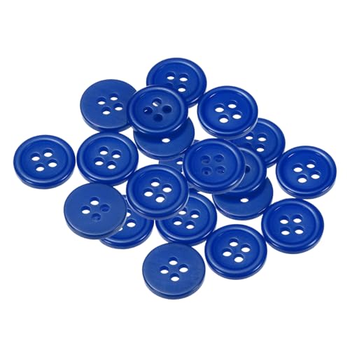 QUARKZMAN 20 Stück Knöpfe 12,5mm Bastelknöpfe Tiefblau Nähknöpfe Harz Rund Flach 4-Loch Kunststoffknöpfe für Nähen DIY Handwerk Scrapbooking Dekorieren Kleidung Mänteln Blusen Hemden QUARKZMAN 20 Stück Knöpfe 12,5mm Bastelknöpfe Tiefblau Nähknöpfe Harz Rund Flach 4-Loch Kunststoffknöpfe für Nähen DIY Handwerk Scrapbooking Dekorieren Kleidung Mänteln Blusen Hemden von QUARKZMAN