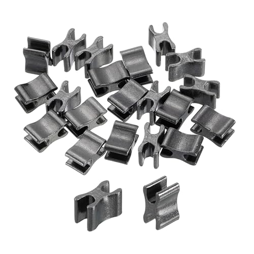 QUARKZMAN 20 Stück Reißverschluss Reparatur Set, #10 Top Stopper für geschlossene Reißverschluss Schieber Ersatz für Taschen Mäntel Jacken DIY Nähen Ersatz, metallisch schwarz QUARKZMAN 20 Stück Reißverschluss Reparatur Set, #10 Top Stopper für geschlossene Reißverschluss Schieber Ersatz für Taschen Mäntel Jacken DIY Nähen Ersatz, metallisch schwarz von QUARKZMAN