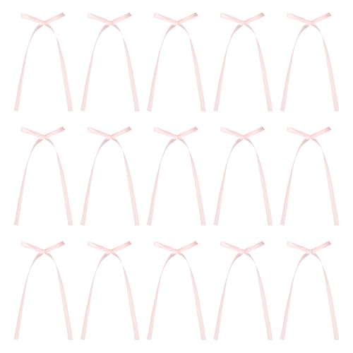 QUARKZMAN 20 Stück Schleifen Cupcake Deko, 3x5.7 Zoll Schleifen Cupcake Deko Satin Schleifen Schleifen Party Deko Für Kuchen Dessert Basteln DIY Hochzeit Geburtstag Party, Champagner Rosa QUARKZMAN 20 Stück Schleifen Cupcake Deko, 3x5.7 Zoll Schleifen Cupcake Deko Satin Schleifen Schleifen Party Deko Für Kuchen Dessert Basteln DIY Hochzeit Geburtstag Party, Champagner Rosa von QUARKZMAN