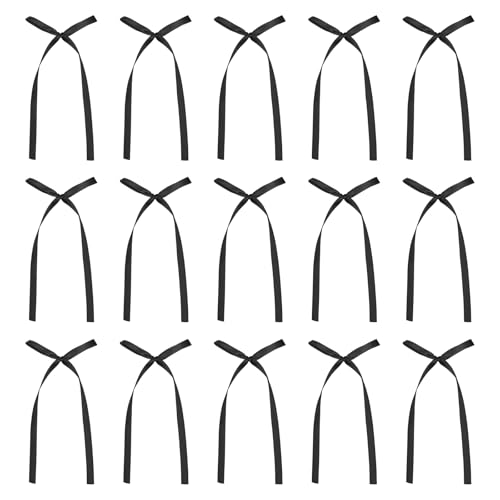 QUARKZMAN 20 Stück Schleifen Cupcake Deko, 3x5.7 Zoll Schleifen Cupcake Deko Satin Schleifen Schleifen Party Deko Für Kuchen Dessert Basteln DIY Hochzeit Geburtstag Party, Schwarz QUARKZMAN 20 Stück Schleifen Cupcake Deko, 3x5.7 Zoll Schleifen Cupcake Deko Satin Schleifen Schleifen Party Deko Für Kuchen Dessert Basteln DIY Hochzeit Geburtstag Party, Schwarz von QUARKZMAN