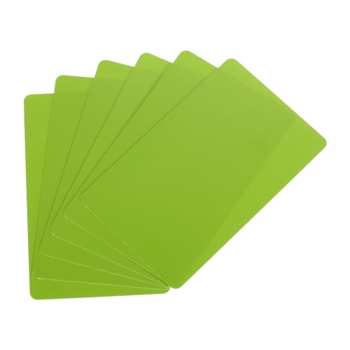 QUARKZMAN 20 Stück leere PVC-Karten, 15Mil Grafikqualität Plastikkarten glänzend wasserdicht für Foto-ID-Badge-Drucker, Grün QUARKZMAN 20 Stück leere PVC-Karten, 15Mil Grafikqualität Plastikkarten glänzend wasserdicht für Foto-ID-Badge-Drucker, Grün von QUARKZMAN