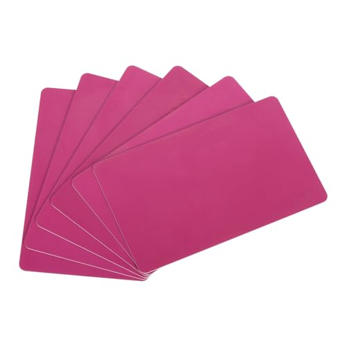 QUARKZMAN 20 Stück leere PVC-Karten, 30Mil Grafikqualität Plastikkarten glänzend wasserdicht für Foto-ID-Badge-Drucker, Pink QUARKZMAN 20 Stück leere PVC-Karten, 30Mil Grafikqualität Plastikkarten glänzend wasserdicht für Foto-ID-Badge-Drucker, Pink von QUARKZMAN