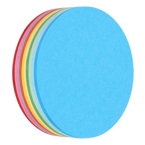 QUARKZMAN 200 STK. Kreisausschnitte Papier, 3 Zoll runde Ausschnitte 70gsm Kreis-Karton für DIY-Bastelarbeiten Klassenzimmer Pinnwanddekoration QUARKZMAN 200 STK. Kreisausschnitte Papier, 3 Zoll runde Ausschnitte 70gsm Kreis-Karton für DIY-Bastelarbeiten Klassenzimmer Pinnwanddekoration von QUARKZMAN